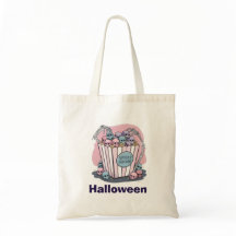 Gruseliger Popcorn-Halloween-Beutel