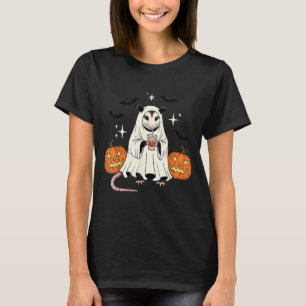 Gruseliger Possum-Geist-Kürbis-Halloween-Lustig-Sü T-Shirt