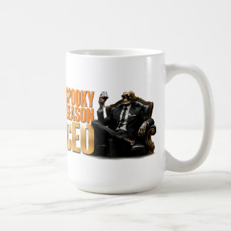 💼 Gruseliger Saison-CEO Lustiger Halloween-Chef-Z Kaffeetasse