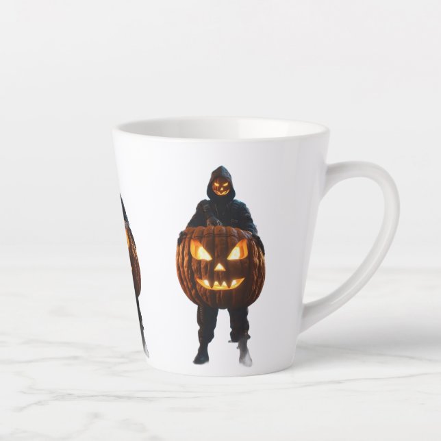 Gruseliger Saison-Kaffeebecher – Halloween-Edition Milchtasse (Rechts)