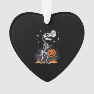 Gruseliger Saurus Halloween-Dinosaurier Ornament