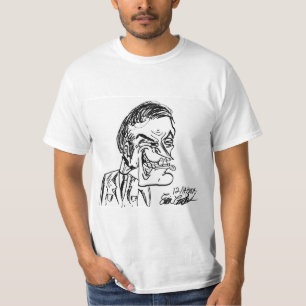 gruseliger Schurke Cartoon T-Shirt