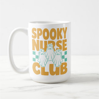 Gruseliger Schwesternclub Halloween-Geisterkranken Kaffeetasse