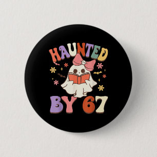 Gruseliger Sechs Sieben 6 7 Meme 67 Skeletthand Ha Button