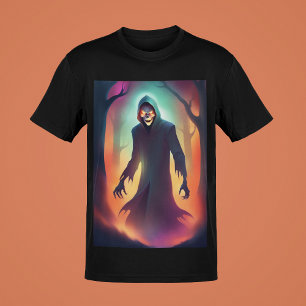 Gruseliger Skelett-Albtraum-Todes-Puppe-Dunkelheit T-Shirt