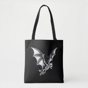 Gruseliger Skelett-Fledermaus-Halloween-Schrecklic