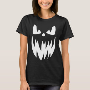 Gruseliger Spaß unheimlicher Kürbis Jack O Lantern T-Shirt