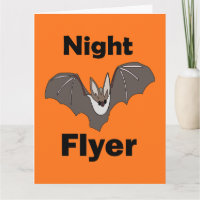Gruseliger Süßer Fledermaus-Nachtflieger