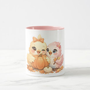 Gruseliger süßer Halloween-Vogel-Kaffeebecher Tasse