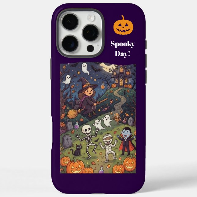 Gruseliger Tag Case-Mate iPhone Hülle (Rückseite)