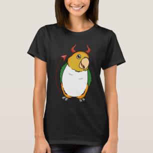 Gruseliger Teufelskostüm Papagei I Weißbauch-Zwerg T-Shirt
