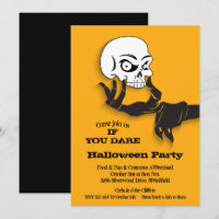 Gruseliger Totenkopf Halloween