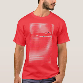 Gruseliger unheimlicher Blinder Mann Ich beobachte T-Shirt