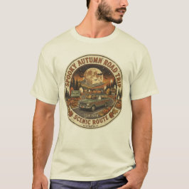 Gruseliger Vintage-Autobahn-Trip Halloween Retro-R T-Shirt