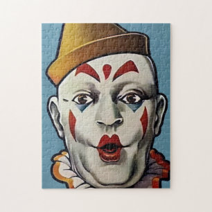 Gruseliger Vintage Clown 4 Puzzle