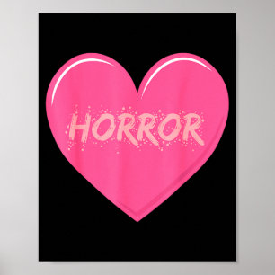 Gruseliger Yami Kawaii Pastel Nge Valentinstag Poster