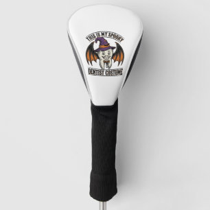 Gruseliger Zahnarzt-Kostüm Halloween Zahnheilkunde Golf Headcover