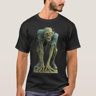 Gruseliger Zombie Untote Horror Halloween Gruselig T-Shirt