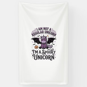Gruseliges Einhorn Halloween Vintage Gravur Shirt_ Banner