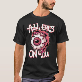gruseliges Eye Streetwear T-Shirt