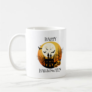 Gruseliges Frohes Halloween Kaffeetasse