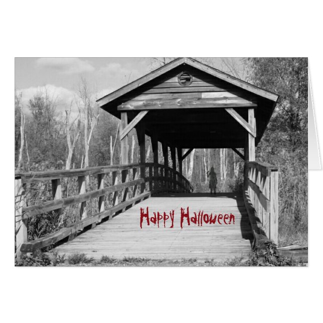 Gruseliges glückliches Halloween (Vorderseite (Horizontal))