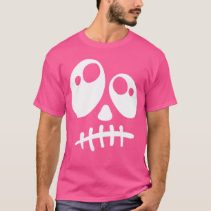 Gruseliges Halloween-Gesicht Schreckliche Horror-N T-Shirt