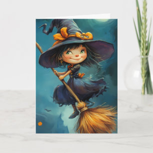 Gruseliges Halloween Karte