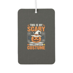 Gruseliges Halloween-Kostüm Kürbis-Hexenhut-Design Autolufterfrischer