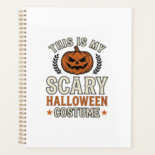 Gruseliges Halloween-Kostüm Kürbis Vintage-Shirt D Planer