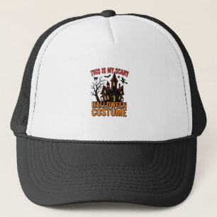 Gruseliges Halloween-Kostüm Spukhaus Vintage-Shirt Truckerkappe
