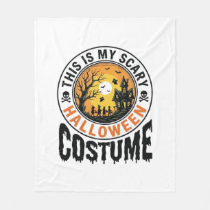 Gruseliges Halloween-Kostüm Vintage Gravur Shirt D Fleecedecke