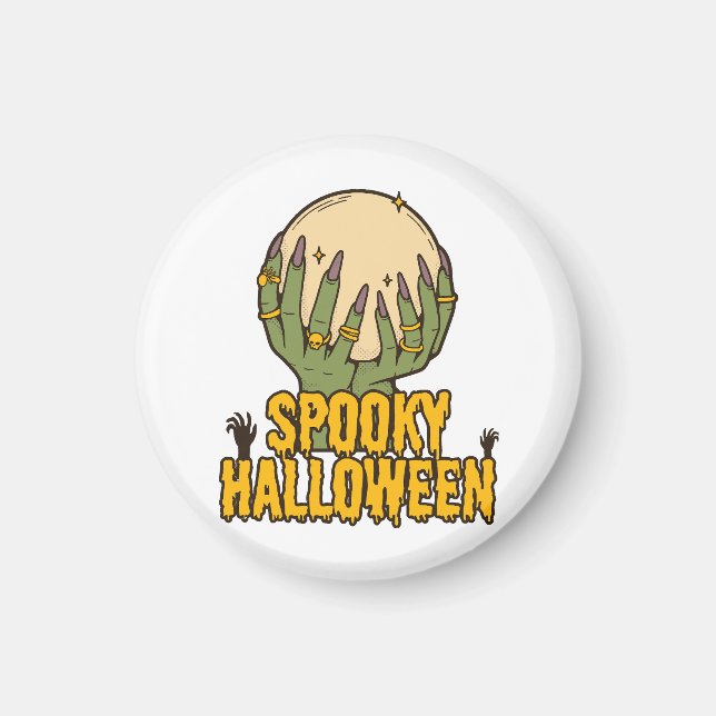 gruseliges Halloween Magnet (Vorne)