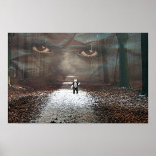 Gruseliges Halloween. Poster