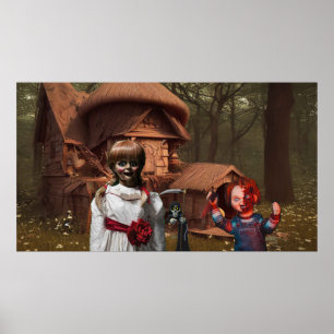 Gruseliges Halloween. Poster