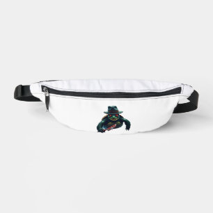 Gruseliges Halloween-Schildkröten-T-Shirt Bauchtasche