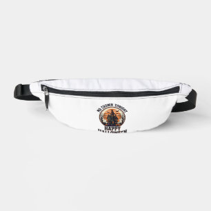 Gruseliges Halloween-Shirt mit spooky manor art_1 Bauchtasche