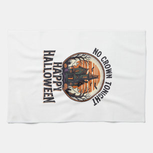 Gruseliges Halloween-Shirt mit spooky manor Art_1 Geschirrtuch