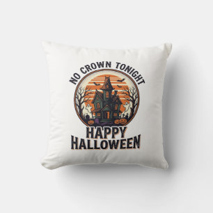 Gruseliges Halloween-Shirt mit spooky manor art_1 Kissen