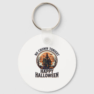 Gruseliges Halloween-Shirt mit spooky manor art_1 Schlüsselanhänger