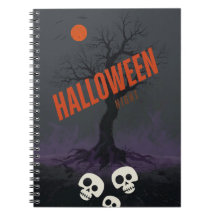 🎃Gruseliges Halloween-Spiral-Foto-Notizbuch