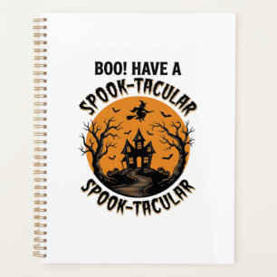 Gruseliges Halloween Spukhaus Vintage-Shirt Planer