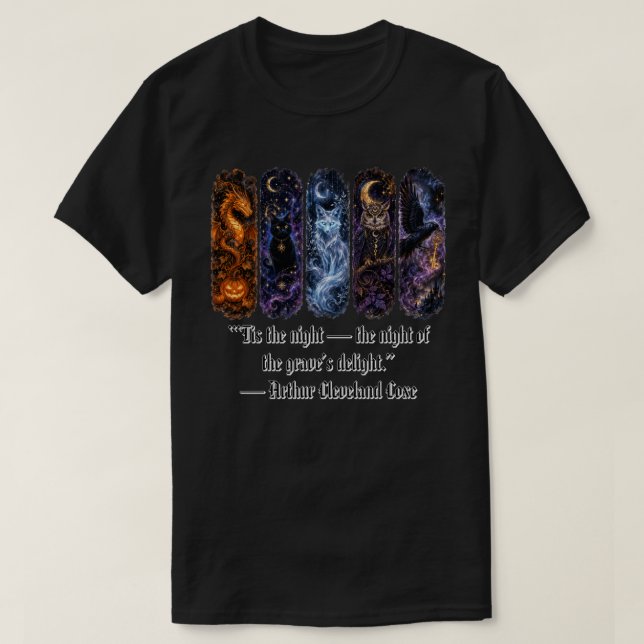 Gruseliges Halloween T-Shirt (Design vorne)