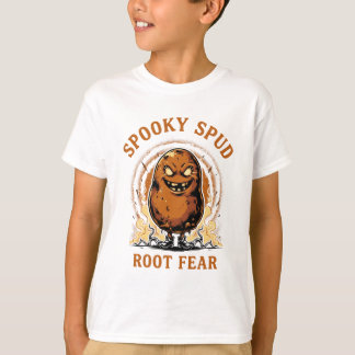 Gruseliges Kartoffel-Wurzel-Angst-Fun-Shirt Hallow T-Shirt