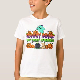 Gruseliges Kreuzfahrt Halloween-Shirt Spuk-Trupp T-Shirt