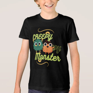 gruseliges Monster T-Shirt Tri-Blend Shirt