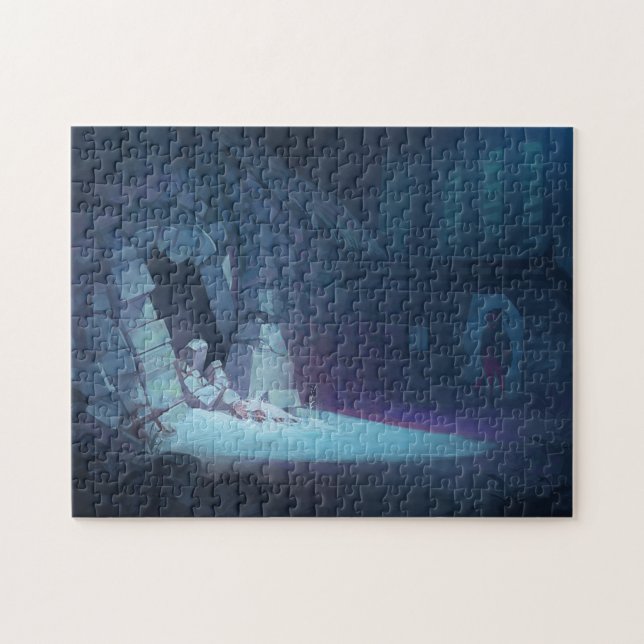 Gruseliges Sankt-Puzzlespiel Puzzle (Horizontal)