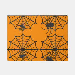 Gruseliges Spinnennetz Halloween Fußmatte