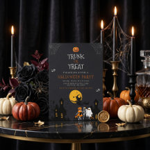 Gruseliges Spukhaus-Trunk-or-Treat-Halloween