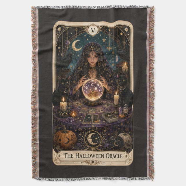 Gruseliges Tarot Decke (Vorderseite Vertikal)